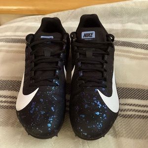 Nike Zoom Rival S 9 Track and Field Shoes Black/White/Indigo